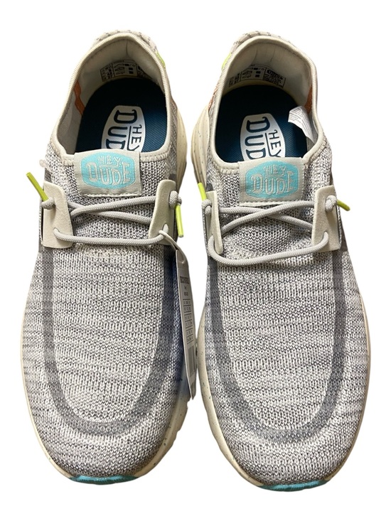 Heydude Shoes - HEYDUDE Sirocco Grey Knit Slip On Sneakers Women 11 Speckled Sole